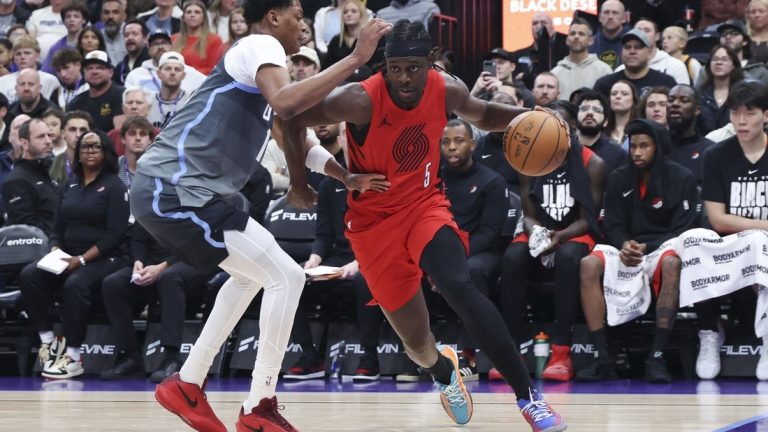 Jrue Holiday’s big night boosts Blazers in win over Jazz