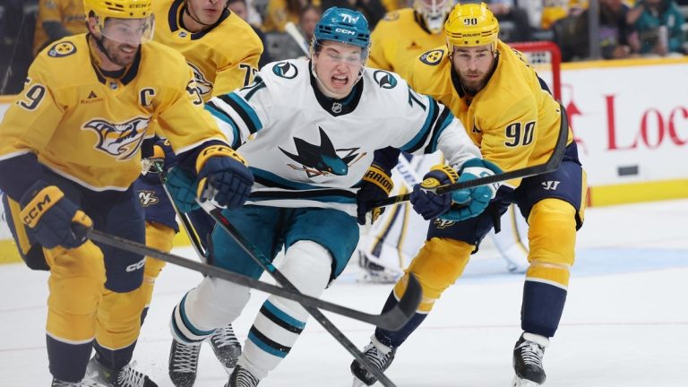 Sharks outlast Predators in Western Conference matchup