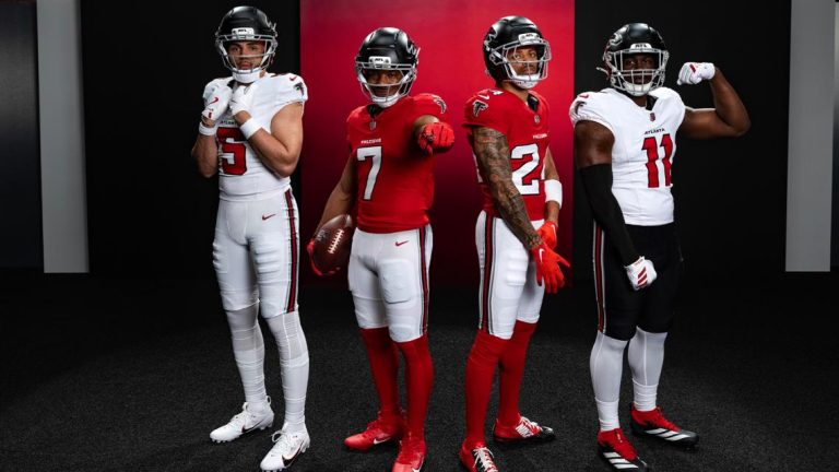 Falcons reveal new uniforms: ‘Red has always meant something different in Atlanta’
