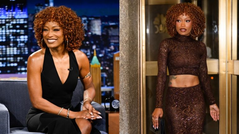 Keke Palmer Styles Gucci and Archival Mugler in New York City